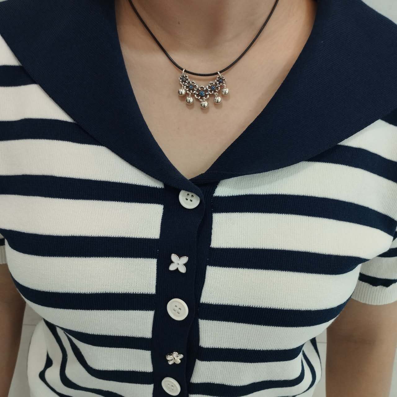 S925 Sterling Silver Vintage Longevity Lock Pendant – Hollow Peace Amulet Necklace with Floral Bell, Handmade Ethnic Jewelry Gift